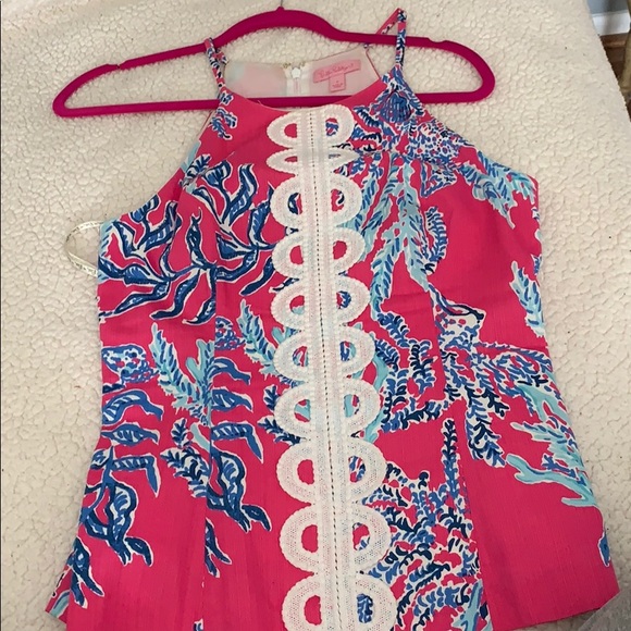 Lilly Pulitzer Tops - Lilly Pulitzer size 8 tank top! Lightly worn
